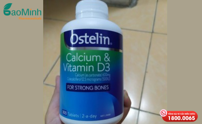 Ostelin vitamin D3 - Thực phẩm bảo vệ sức khỏe cho bà bầu của Úc