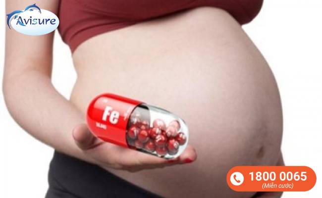 Cung cấp đủ sắt cho thai phụ để tránh thiếu máu