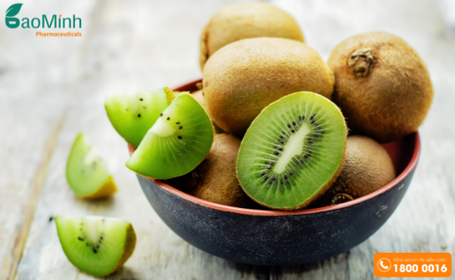 Kiwi loại trái cây dinh dưỡng giảm táo bón ở bà bầu