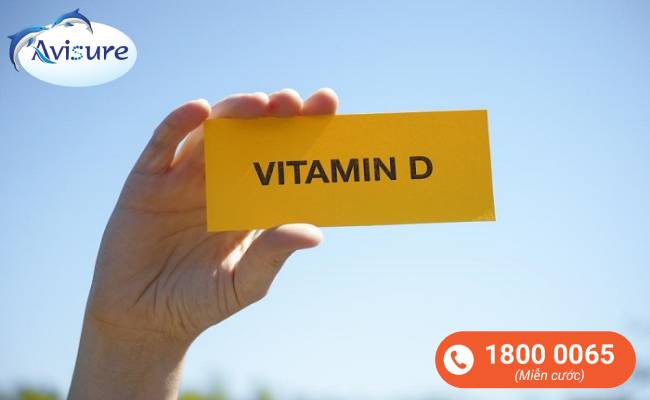 Vitamin D rất cần thiết cho sự hấp thu canxi vào cơ thể 